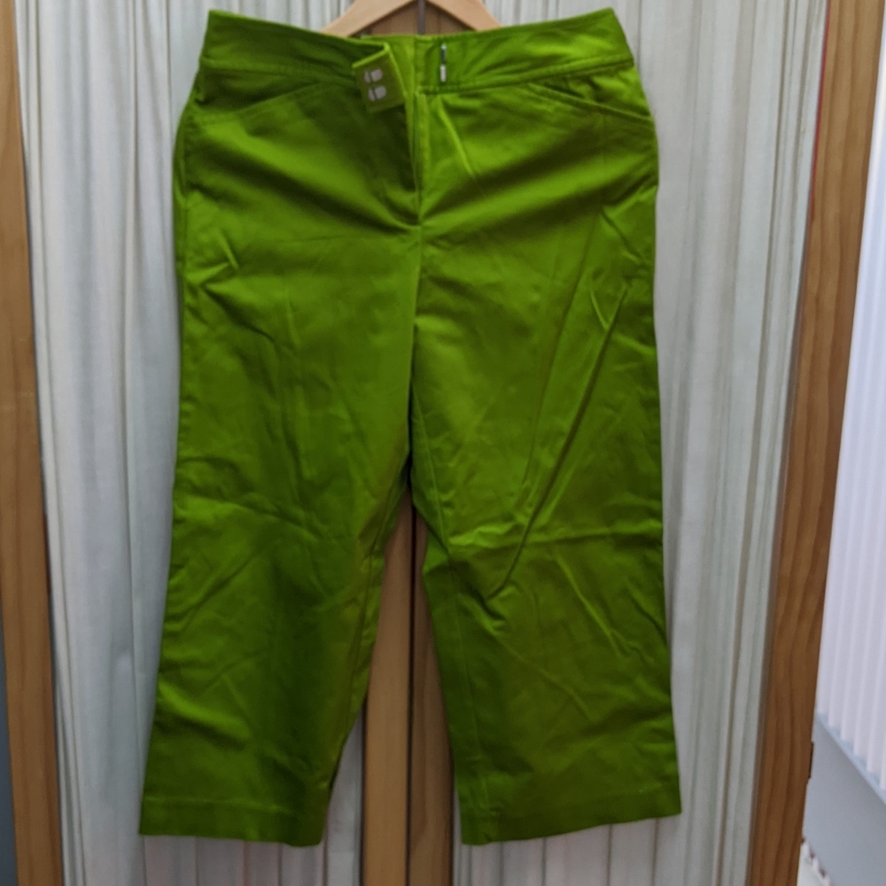 east 5th Secretly Slender Women's Green Capris Size 4